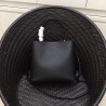 Prada Black Saffiano Leather Double Bag 685
