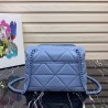 Prada Spectrum Small Bag In Sky Blue Nappa Leather 713