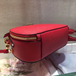 Prada Odette Red Saffiano Leather Bag 639