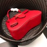 Prada Red Large Sidonie Saffiano Leather Bag 962