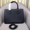 Prada Medium Galleria Bag In Black Saffiano Leather 896