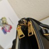 Prada Mini Galleria Bag In Black Saffiano Leather 943