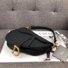 Dior Saddle Bag In Black Grained Calfskin 527