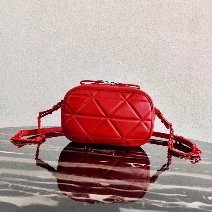 Prada Spectrum Camera Bag In Red Nappa Leather 278