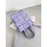 Bottega Veneta Mini Cassette Tote Bag In Wisteria Lambskin 981