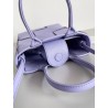 Bottega Veneta Mini Cassette Tote Bag In Wisteria Lambskin 981