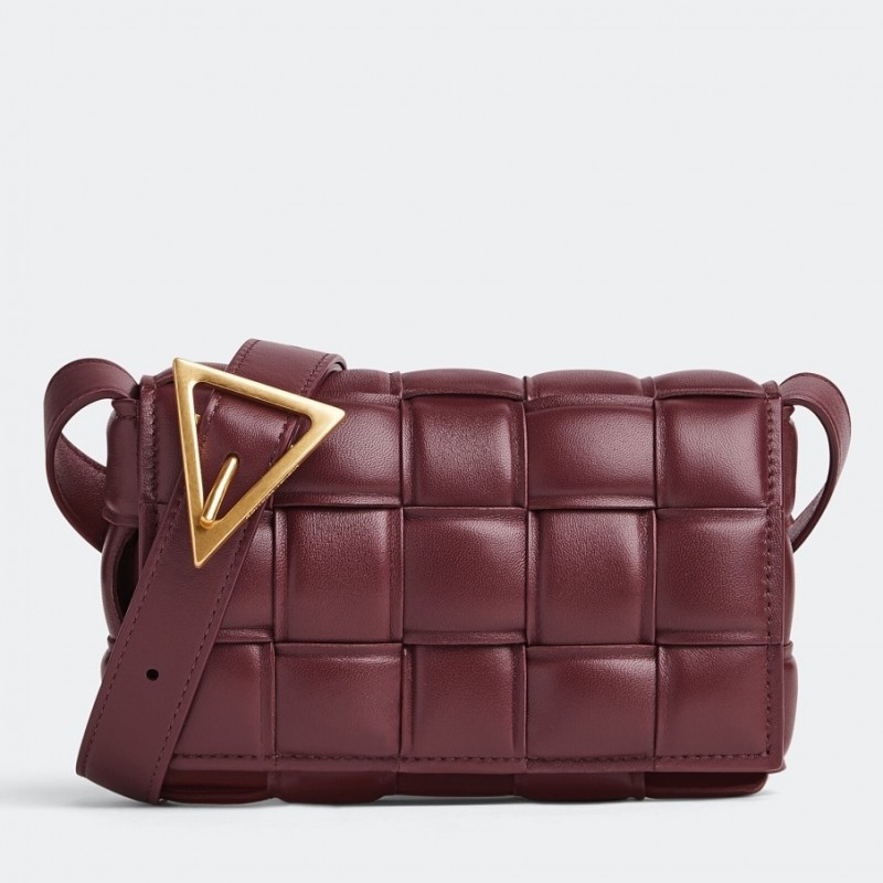 Bottega Veneta Small Padded Cassette Bag In Barolo Lambskin 709