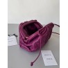 Bottega Veneta Mini Pouch In Cinnabar Intrecciato Lambskin 073