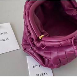 Bottega Veneta Mini Pouch In Cinnabar Intrecciato Lambskin 073