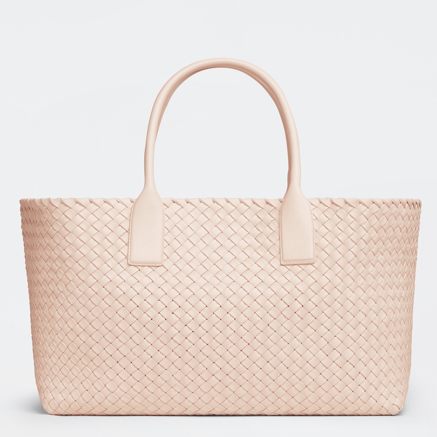 Bottega Veneta Cabat Medium Bag In Melon Intrecciato Lambskin 209