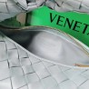 Bottega Veneta BV Jodie Mini Bag In Teal Washed Intrecciato Lambskin 249