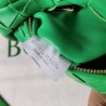 Bottega Veneta Mini BV Jodie Bag In Green Woven Leather 216