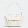 Bottega Veneta Arco Small Bag In White Intrecciato Leather 291