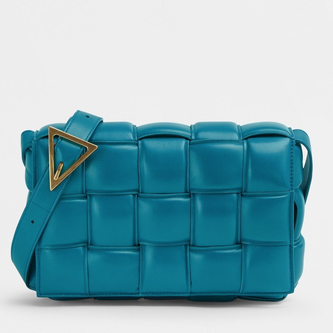 Bottega Veneta Padded Cassette Bag In Mallard Lambskin 978