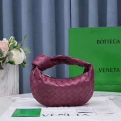 Bottega Veneta BV Jodie Mini Bag In Cinnabar Intrecciato Lambskin 644