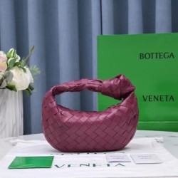 Bottega Veneta BV Jodie Mini Bag In Cinnabar Intrecciato Lambskin 644