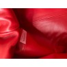 Bottega Veneta Large Pouch Clutch In Red Intrecciato Lambskin 767