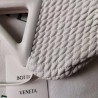 Bottega Veneta Small Point Bag In White Quilted Leather 252