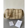 Bottega Veneta Padded Cassette Bag In Porridge Lambskin 761