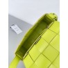 Bottega Veneta Cassett Bag In Acid Kiwi Intrecciato Lambskin 470