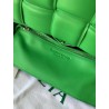 Bottega Veneta Padded Cassette Bag In Green Lambskin 537