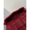 Bottega Veneta Padded Cassette Bag In Dard Red Lambskin 590
