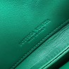 Bottega Veneta Mount Small Bag In Green Leather 895