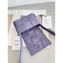 Bottega Veneta Candy Cassette Bag In Wisteria Lambskin 114