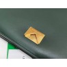 Bottega Veneta Mount Medium Envelope Bag In Green Calfskin 152