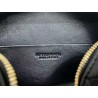 Bottega Veneta Small Loop Bag In Black Intrecciato Lambskin 639