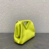 Bottega Veneta Small Point Top Handle Bag In Seagrass Leather 066