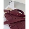 Bottega Veneta Cassett Bag In Bordeaux Intrecciato Lambskin 178