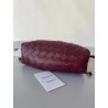 Bottega Veneta Mini Pouch In Grape Intrecciato Lambskin 431