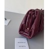 Bottega Veneta Mini Pouch In Grape Intrecciato Lambskin 431