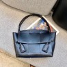 Bottega Veneta Arco Medium Bag In Black Intrecciato Calfskin 568