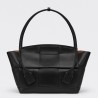Bottega Veneta Arco Medium Bag In Black Intrecciato Calfskin 568