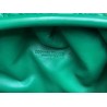 Bottega Veneta Large Pouch Clutch In Green Intrecciato Lambskin 860