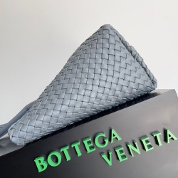 Bottega Veneta Cabat Large Bag In Thunder Intrecciato Lambskin 992