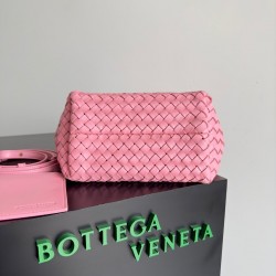 Bottega Veneta Mini Cabat Bag In Ribbon Intrecciato Lambskin 018