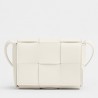 Bottega Veneta Candy Cassette Bag In White Lambskin 117