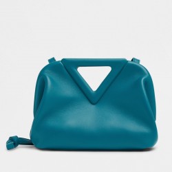 Bottega Veneta Small Point Top Handle Bag In Mallard Nappa Leather 145