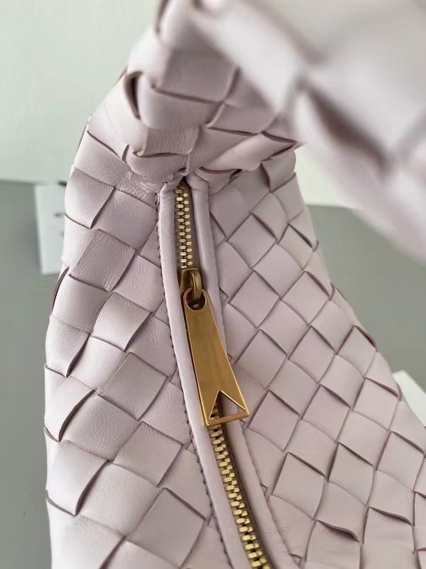 Bottega Veneta BV Jodie Mini Bag In Light Pink Intrecciato Lambskin 132