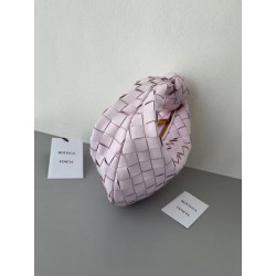 Bottega Veneta BV Jodie Mini Bag In Light Pink Intrecciato Lambskin 132