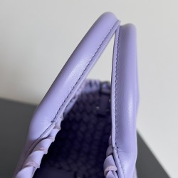 Bottega Veneta Mini Cabat Bag In Wisteria Intrecciato Lambskin 171