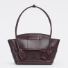 Bottega Veneta Arco Small Bag In Grape Intrecciato Calfskin 976