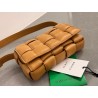 Bottega Veneta Small Padded Cassette Bag In Camel Lambskin 750