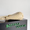 Bottega Veneta Clicker Small Bag in Porridge Intrecciato Lambskin 632