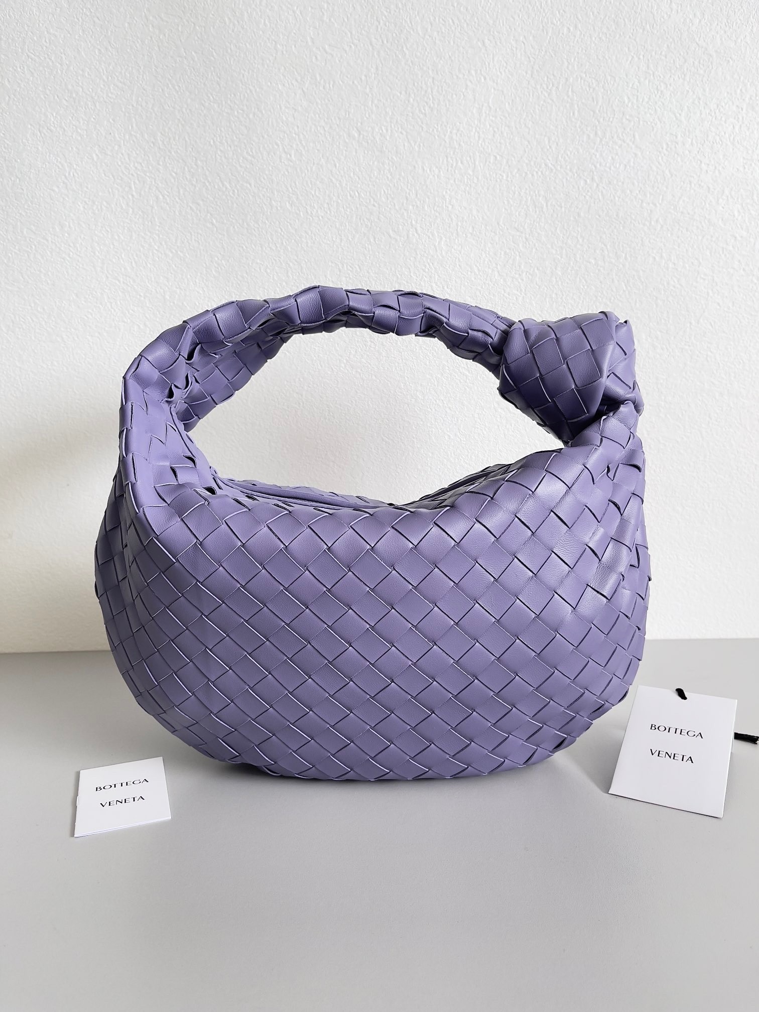 Bottega Veneta BV Jodie Teen Bag In Wisteria Intrecciato Leather 753