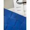 Bottega Veneta Cassett Bag In Blue Intrecciato Lambskin 037