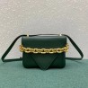 Bottega Veneta Mount Small Bag In Green Calfskin 301